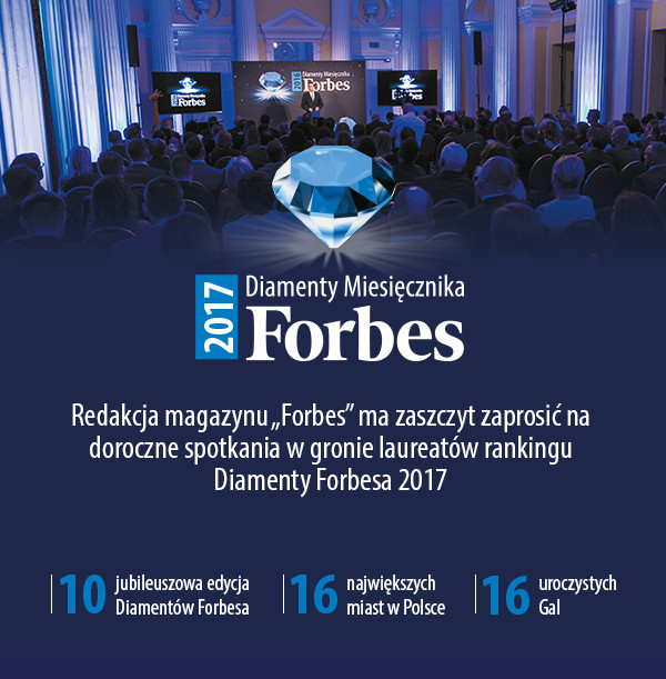 Diamenty Forbesa - zaproszenie